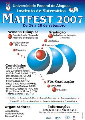 Cartaz Matfest 2007